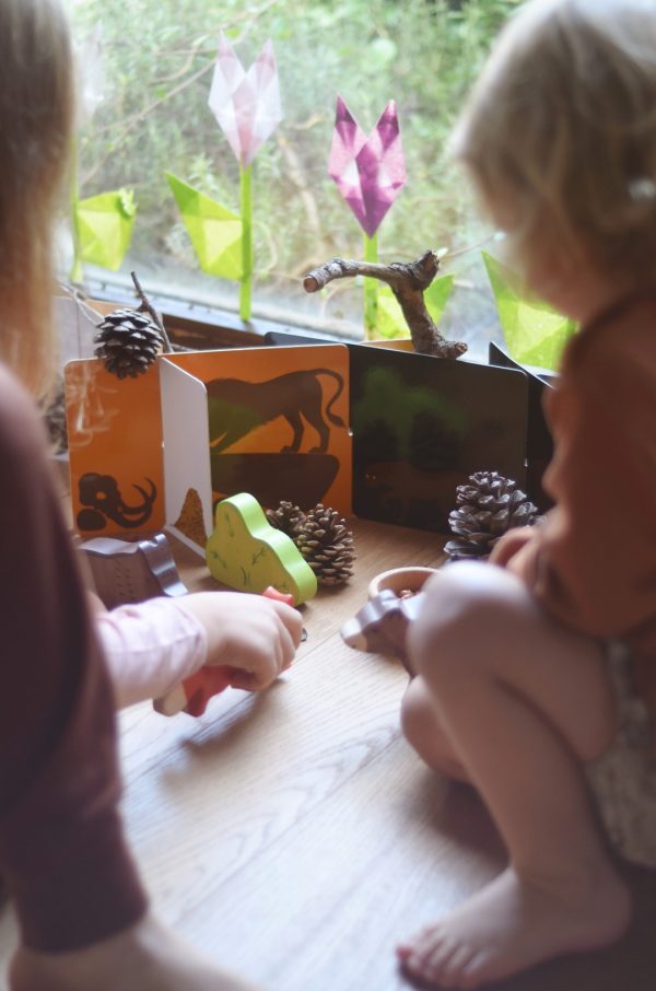 Starter set Il gioco delle favole + figure del bosco Holztiger