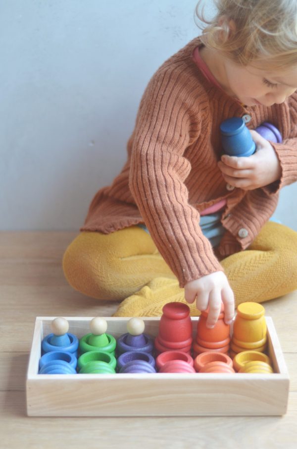 Primo set associazione - impilo - infilo dai 10 mesi Grapat