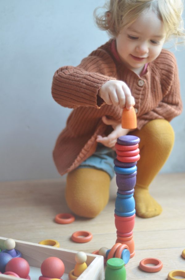 Primo set associazione - impilo - infilo dai 10 mesi Grapat