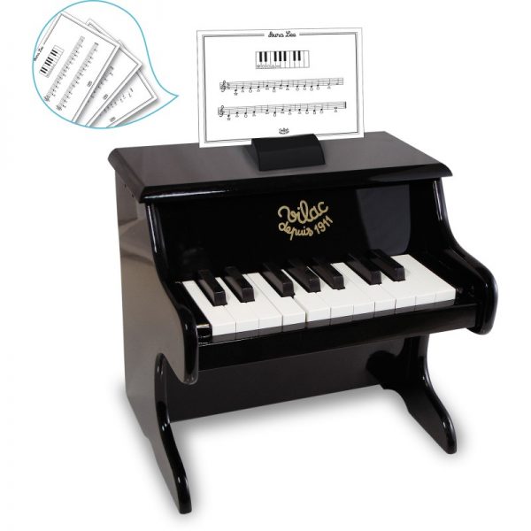 Piano in legno Nero Vilac