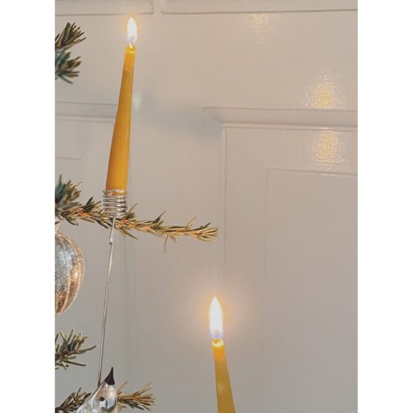 Set 20 candele cera d'api parata compleanno Konges sløjd
