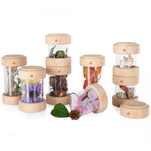 Set Treasure Tubes Clear Guide Craft