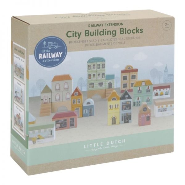 City building block Railway Little Dutch