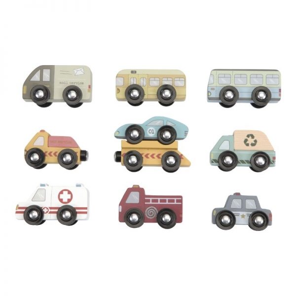 Set 9 veicoli estensione Railway Little Dutch