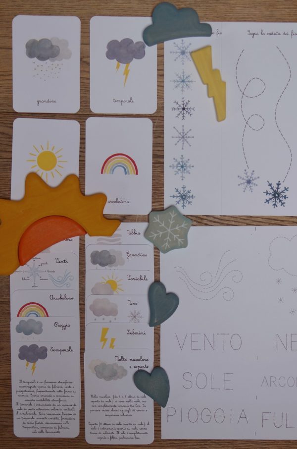 Carte apprendimento Baboo La mia stazione meteo NEW