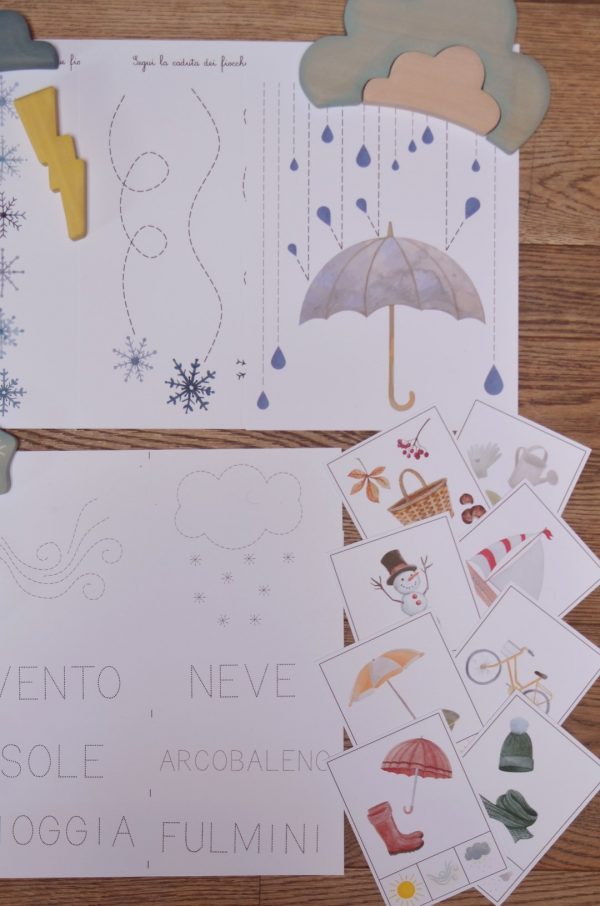 Carte apprendimento Baboo La mia stazione meteo NEW
