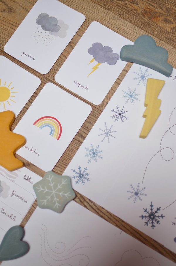 Carte apprendimento Baboo La mia stazione meteo NEW