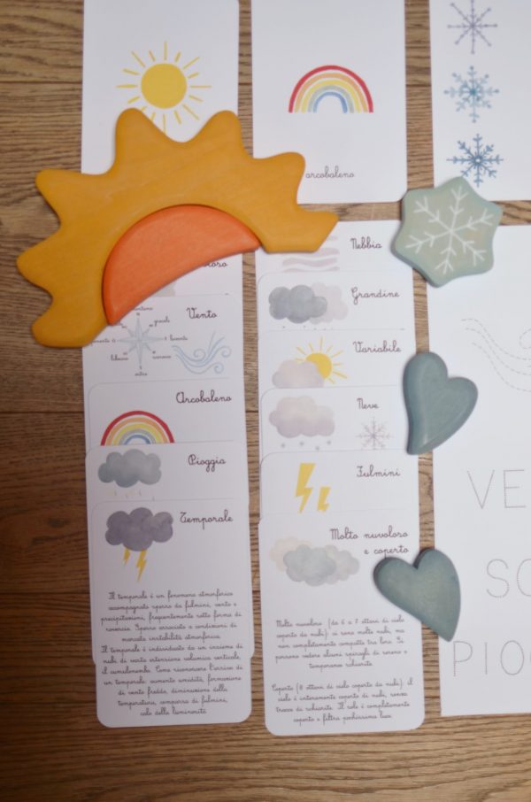 Carte apprendimento Baboo La mia stazione meteo NEW