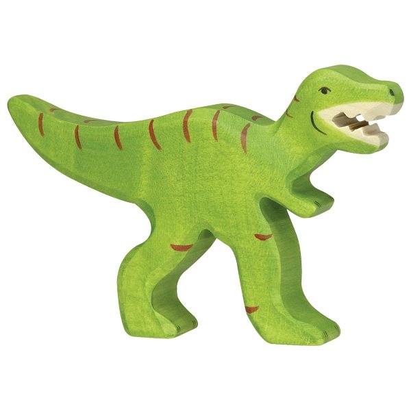 Figura legno Tirannosauro - Holztiger