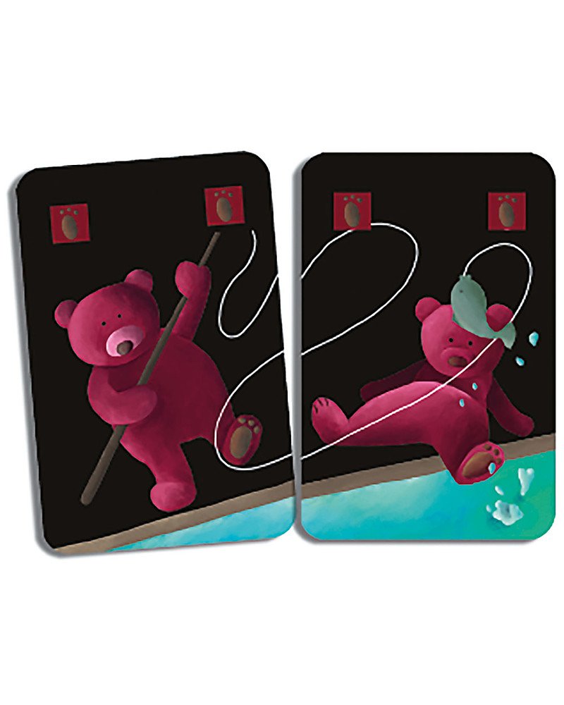 Gioco carte forma le coppie Mistrigri Djeco - Babookidsdesign