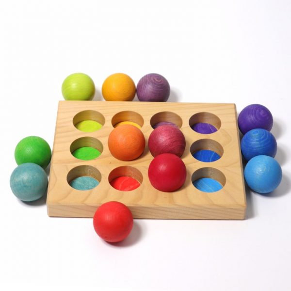 Gioco tavoletta associazione colori primari Grimm's