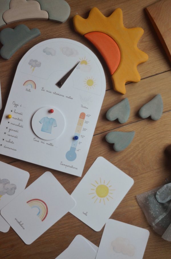 Carte apprendimento Baboo La mia stazione meteo NEW