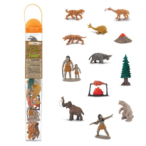 Set 12 miniature Prehistoric Life TOOB® Safari LTD