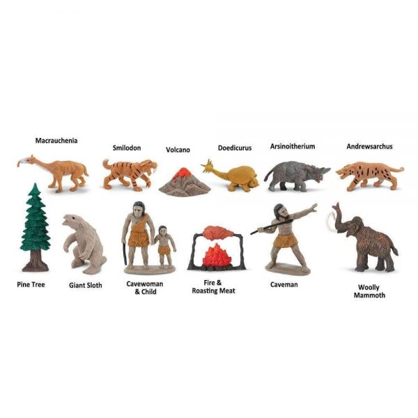 Set 12 miniature Prehistoric Life TOOB® Safari LTD