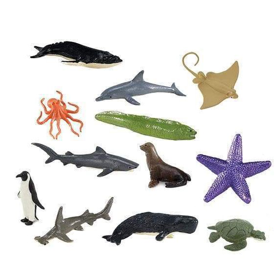 Set 12 miniature animali Ocean TOOB® Safari LTD