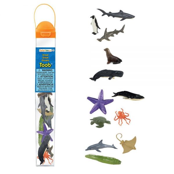 Set 12 miniature animali Ocean TOOB® Safari LTD