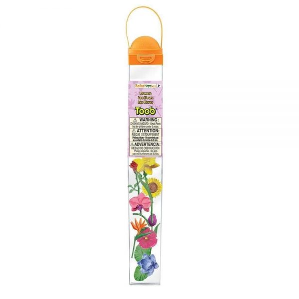 Set 8 miniature fiori TOOB® Safari LTD + nomenclature PDF