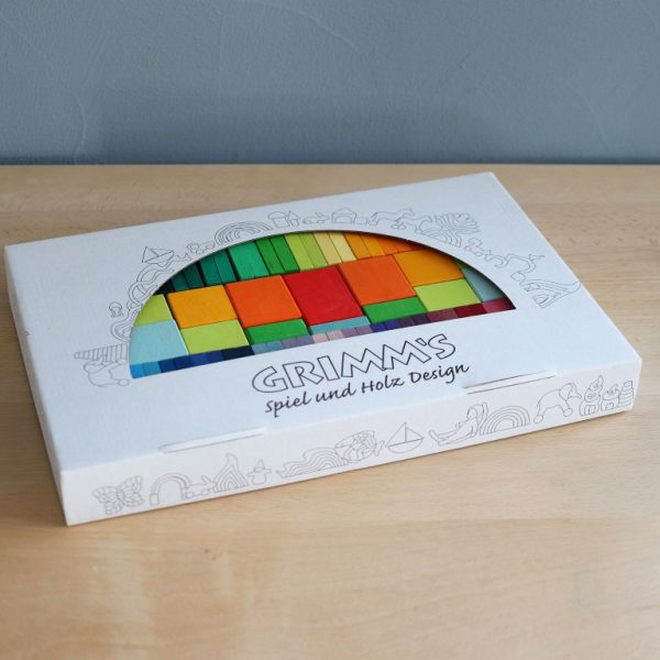 Set costruzioni domino Color Charts-Rally Grimm's