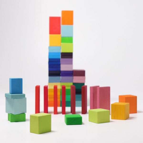Set costruzioni domino Color Charts-Rally Grimm's