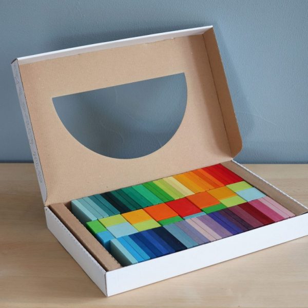 Set costruzioni domino Color Charts-Rally Grimm's