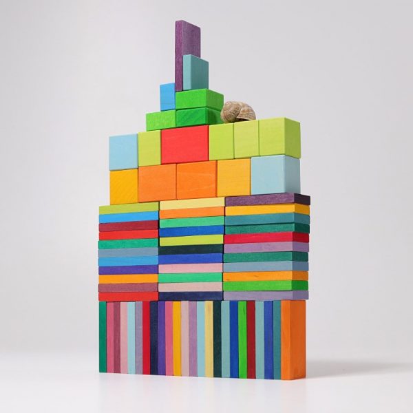 Set costruzioni domino Color Charts-Rally Grimm's