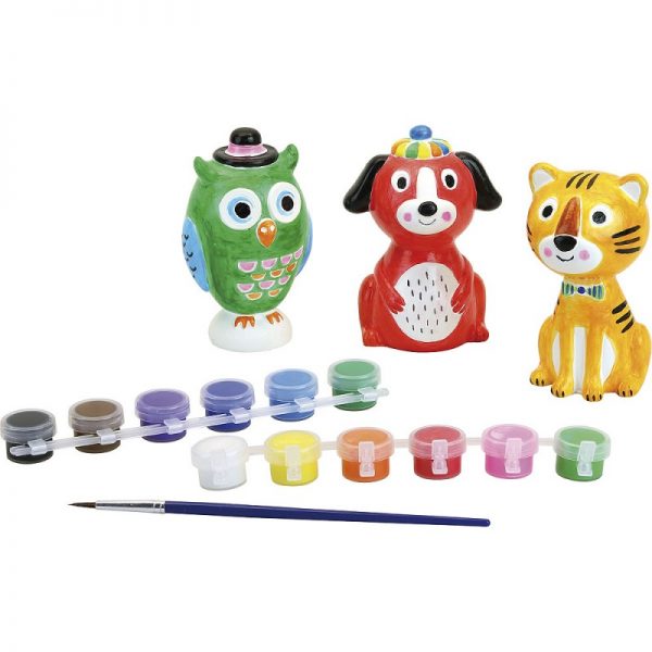 Set figure in ceramica da dipingere Ingela Arrhenius Vilac