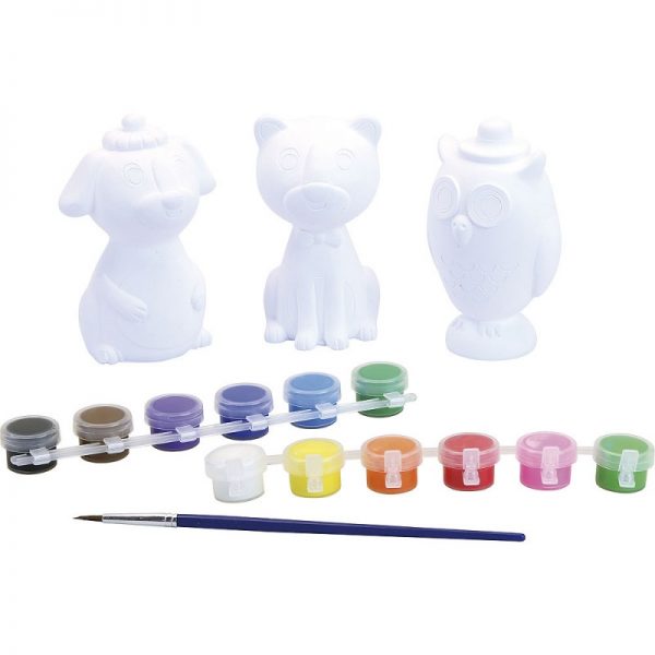 Set figure in ceramica da dipingere Ingela Arrhenius Vilac
