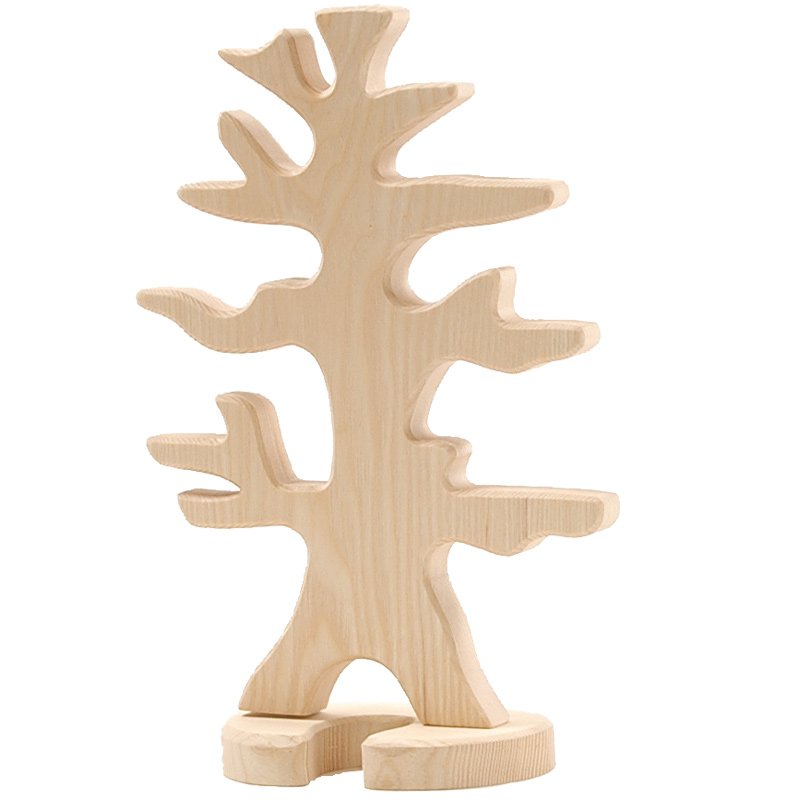 Figura legno Albero porta uccelli - Ostheimer
