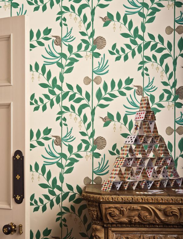 Carda da parati Secret garden smeraldo Cole&Son