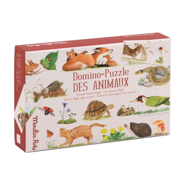 Domino - puzzle degli animali Le Jardin Moulin Roty