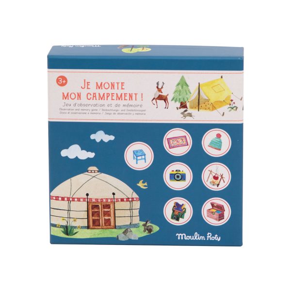 Gioco del osservazione e memoria Esploratore Le Jardin Moulin Roty