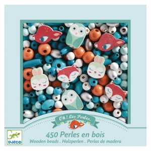 Kit perline per collane e braccialetti Little animals Djeco
