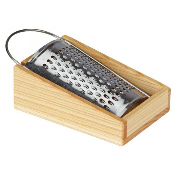 Cheese Grater with Wood Storage Box - Tagliapasta