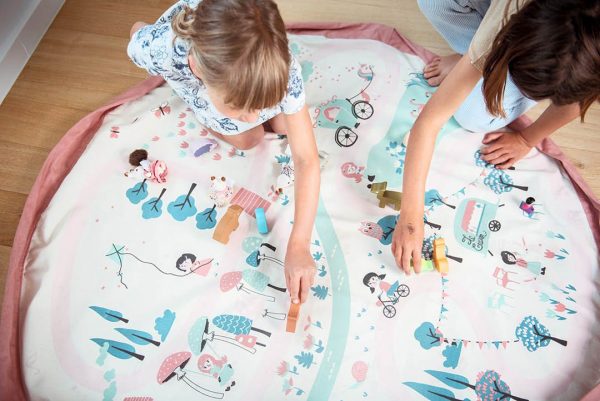 Sacco porta giochi e tappeto 2 in 1 A walk in the park Play&go