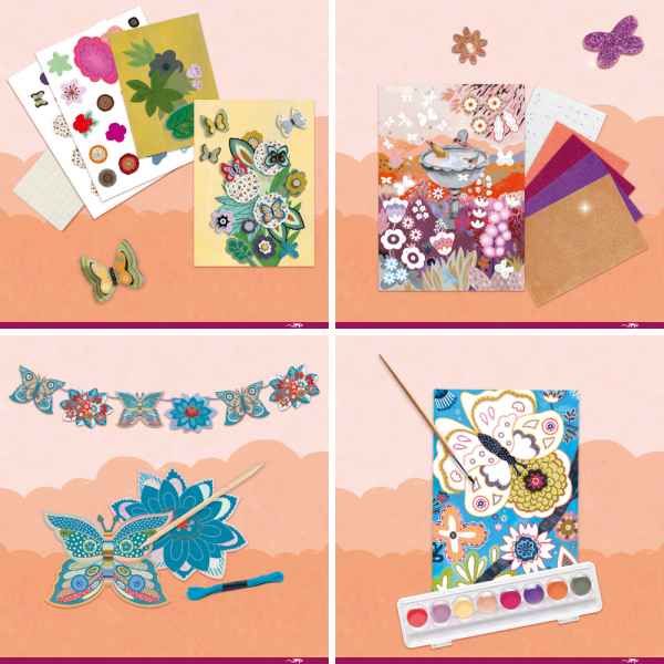 Set artistico multiattività Fiori Djeco