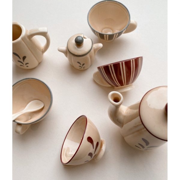 Gioco simbolico Servizio del the ceramica Konges sløjd