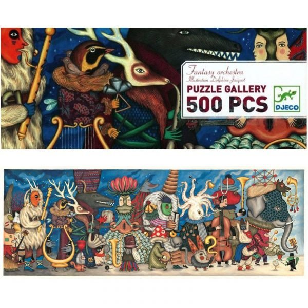 Puzzle Gallery Fantasy 500 pezzi Djeco