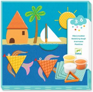 Set artistico Mosaico pasta modellabile e stampi Djeco