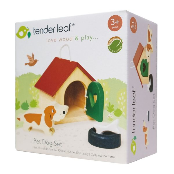 Set cane con casa Tender Leaf
