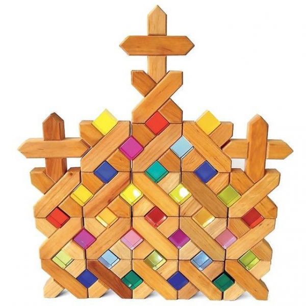Set costruzioni Xbricks 16 pezzi Bauspiel