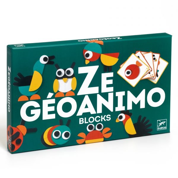 Gioco Composizione ZE GEOANIMO BLOCKS Djeco