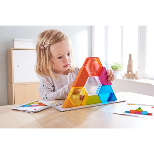Gioco impilabile Cristalli colorati HABA