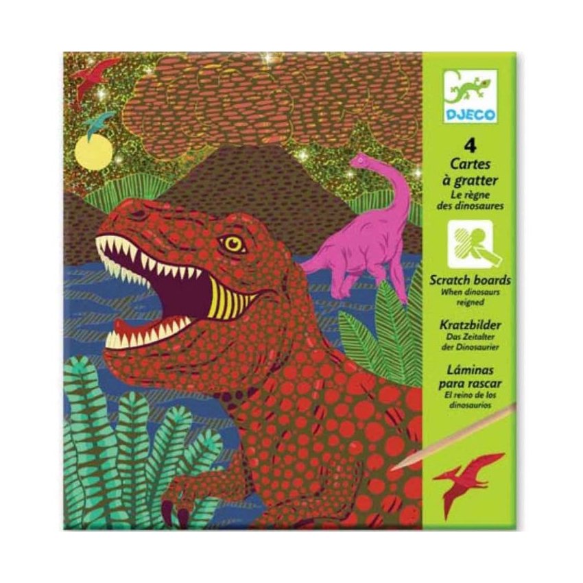 Confezione da 12 Fogli Carta Regalo Compleanno con Dinosauri