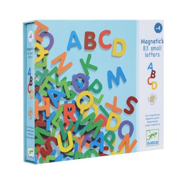 Set lettere magnetiche alfabeto in scatola Djeco