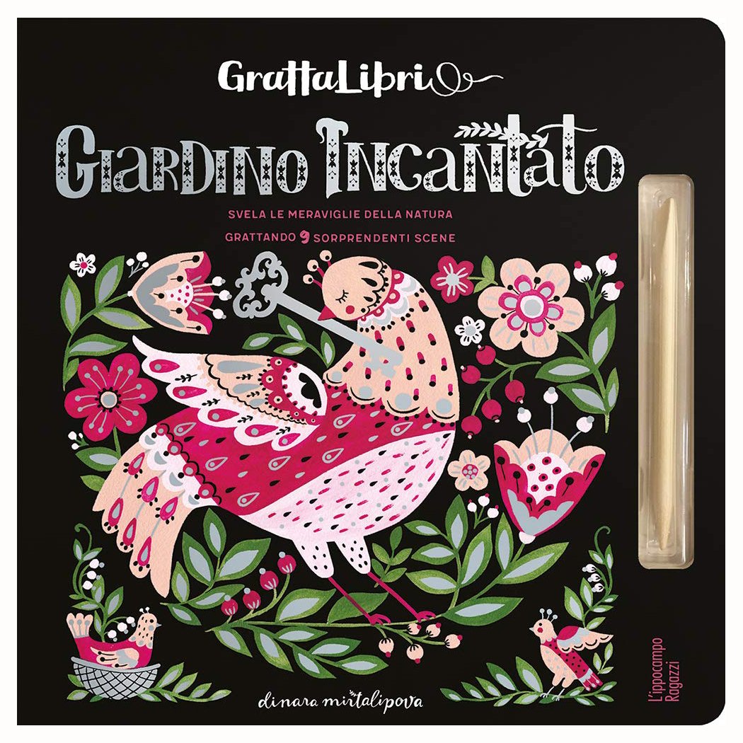 Grattalibri – Giardino incantato Ippocampo Edizioni - Babookidsdesign