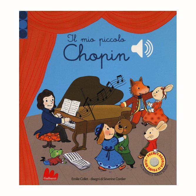 Libro sonoro – Il mio piccolo Chopin - Babookidsdesign