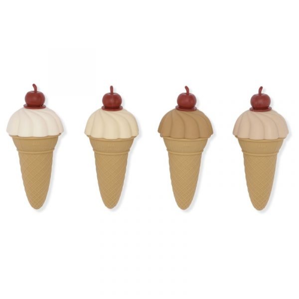 Mini set gelati da dentizione silicone Konges sløjd