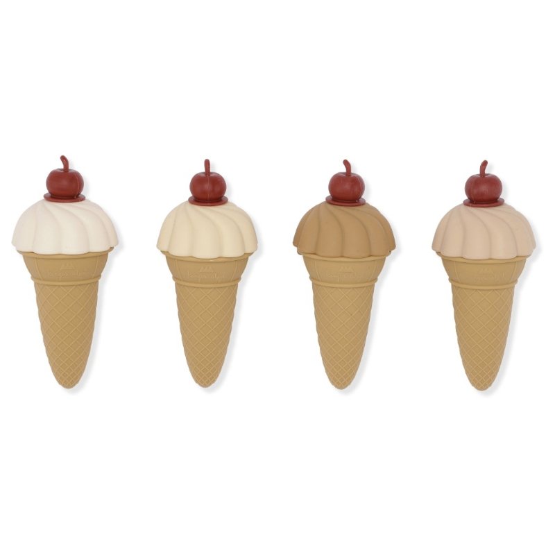 Mini set stampi gelato silicone Konges sløjd - Babookidsdesign