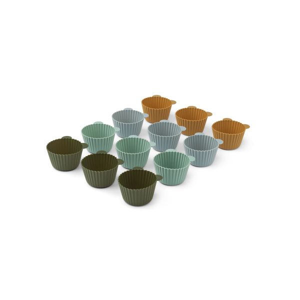 Set 12 stampi JERRY CUPCAKE blue LIEWOOD
