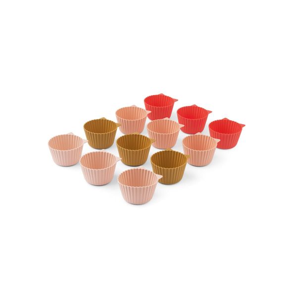 Set 12 stampi JERRY CUPCAKE rose LIEWOOD
